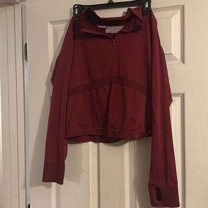 Victoria secret active sweat shirt w holes for the thumb